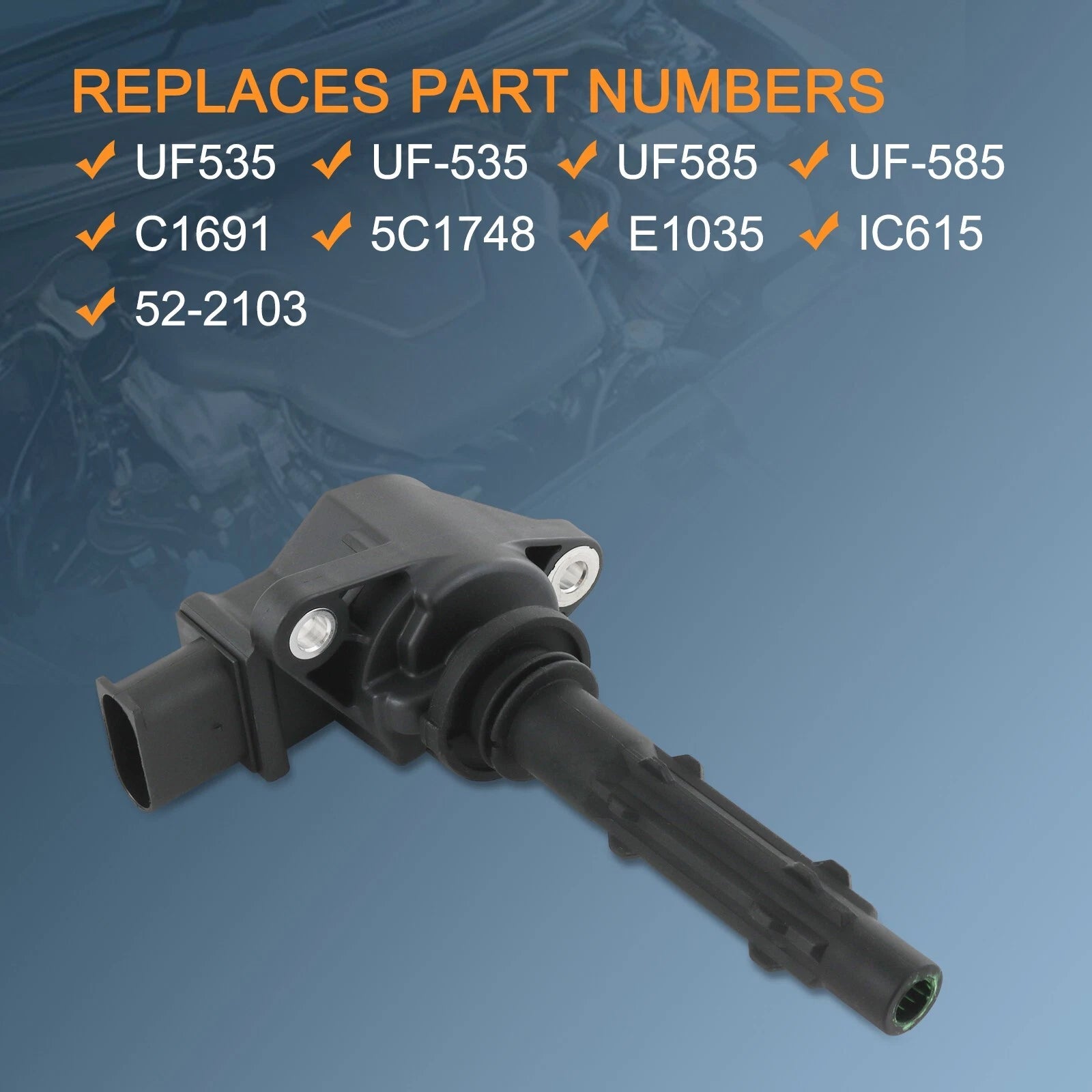 Set of 6 Ignition Coils for BMW 325i 328i 335 525 528 530 535 X3 X5 X6 (2006–2013)