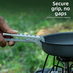 Heat Resistant Tongs for BBQ Cooking and Picnic Use