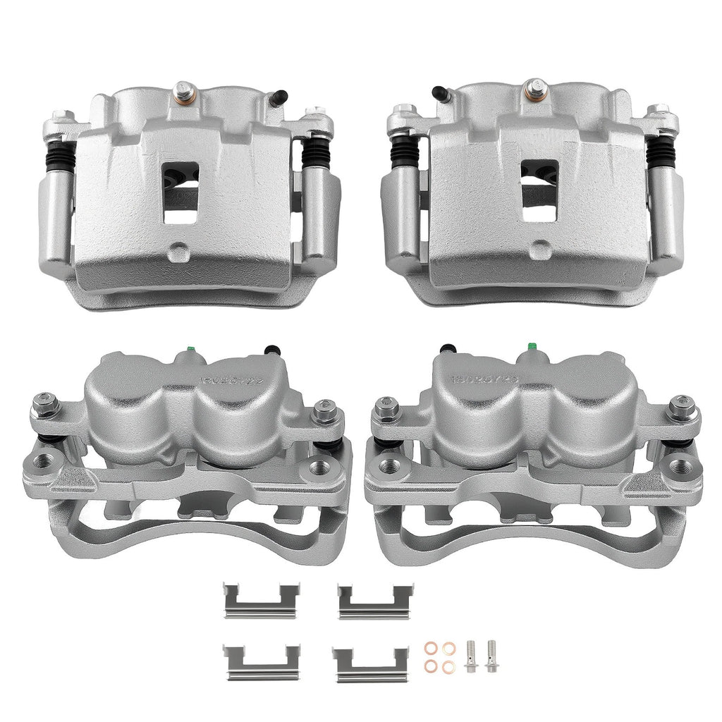 4X Front & Rear Disc Brake Calipers Set for Chevrolet Express 2500 3500 (2003–2020)