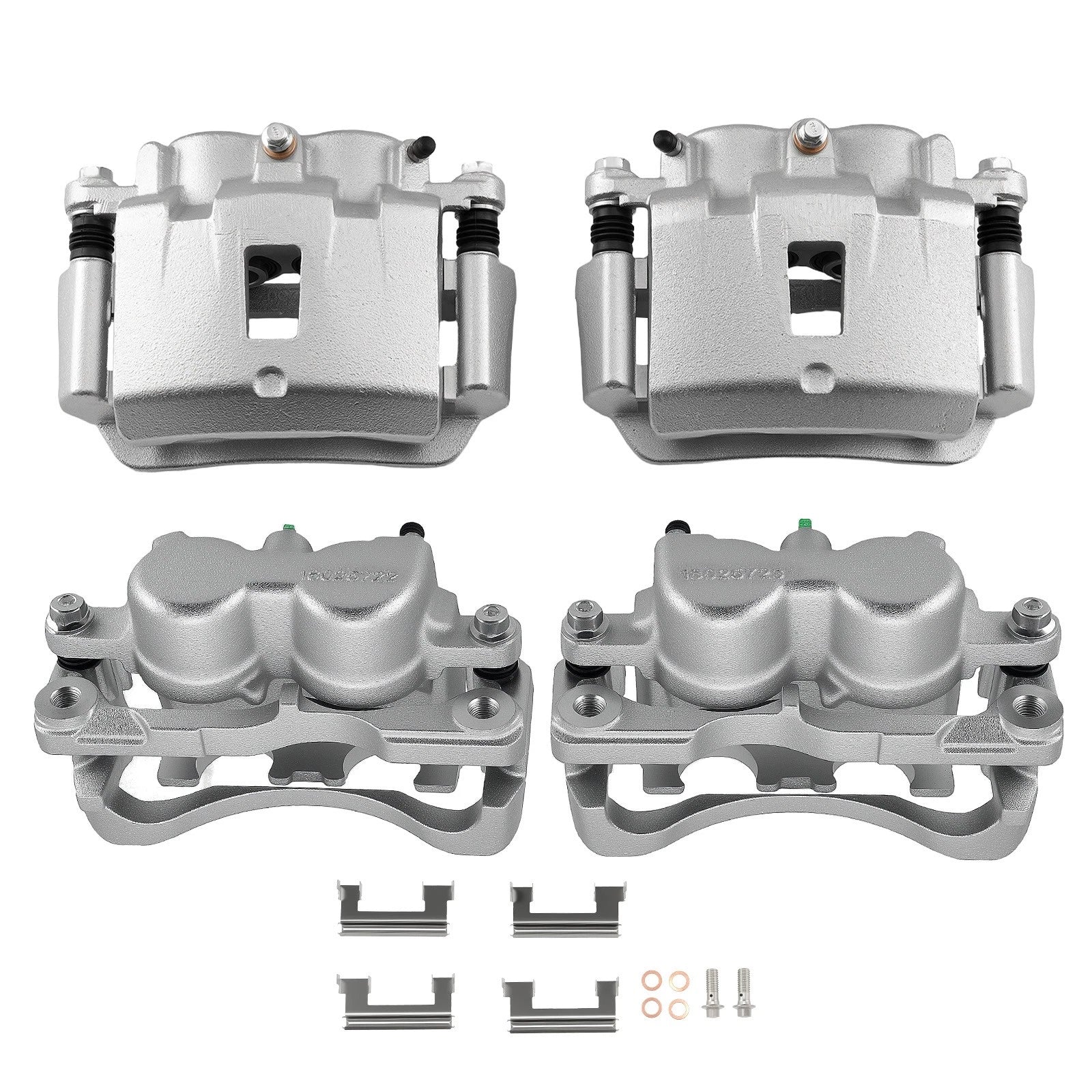 4X Front & Rear Disc Brake Calipers Set for Chevrolet Express 2500 3500 (2003–2020)