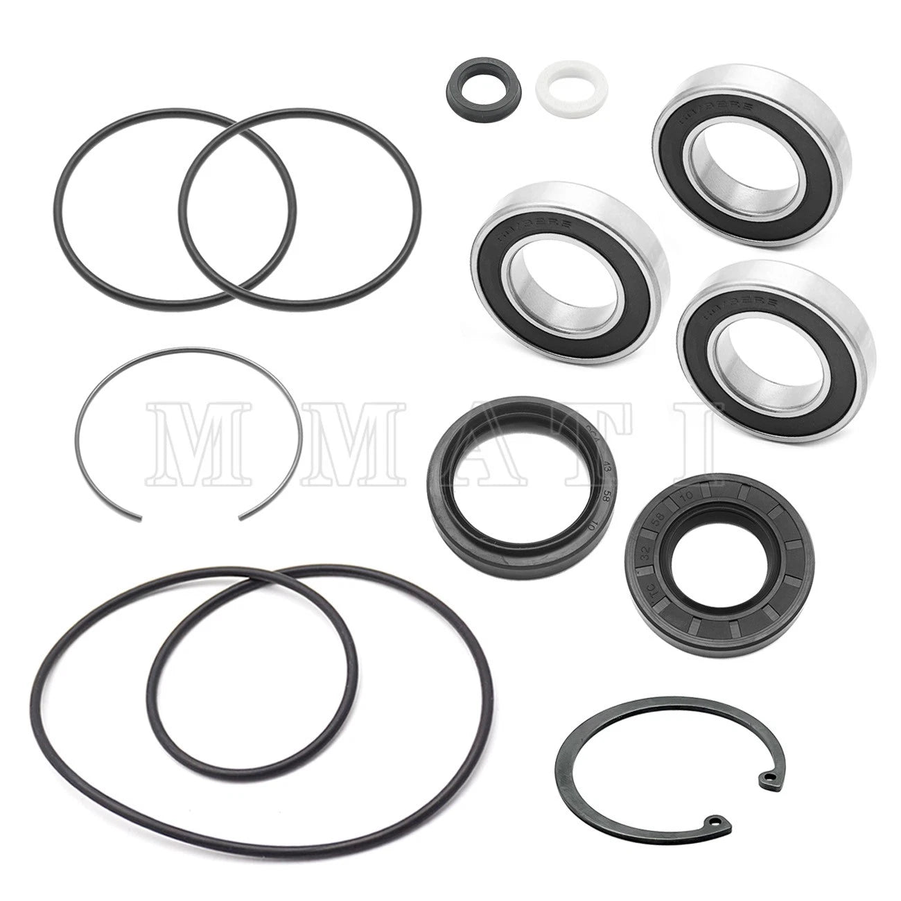 Rear Axle & Brake Bearing Seals Kit for Honda Sportrax 250 (2001–2007)