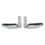 Chrome Rear Footpegs Mounts for Harley Softail FLS, FLSTSB (2012-2017, 2008-2011)