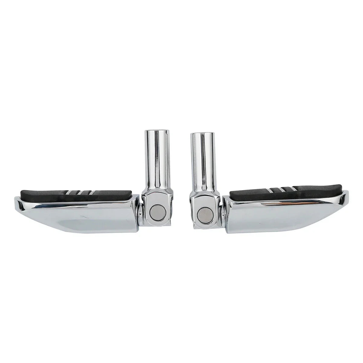 Chrome Rear Footpegs Mounts for Harley Softail FLS, FLSTSB (2012-2017, 2008-2011)