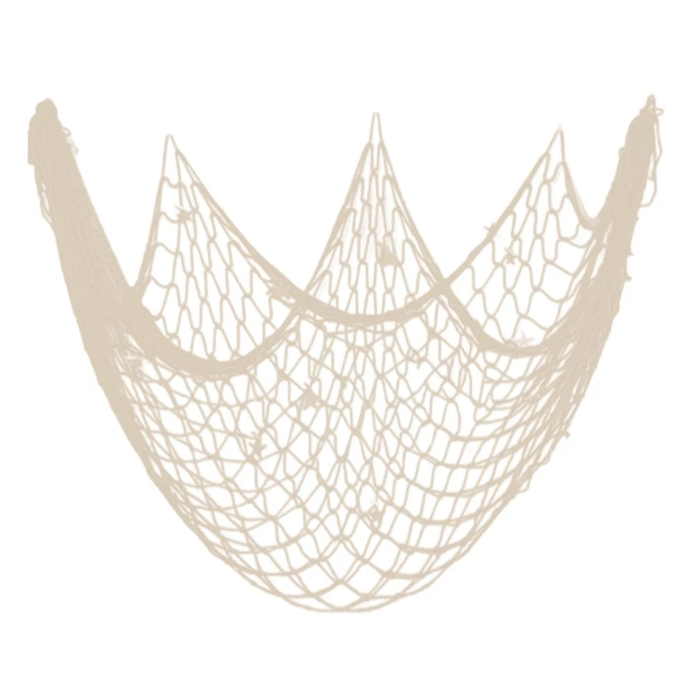 Fishing Net Decoration for Marine Theme Rooms (1.5 x 2 Meters)