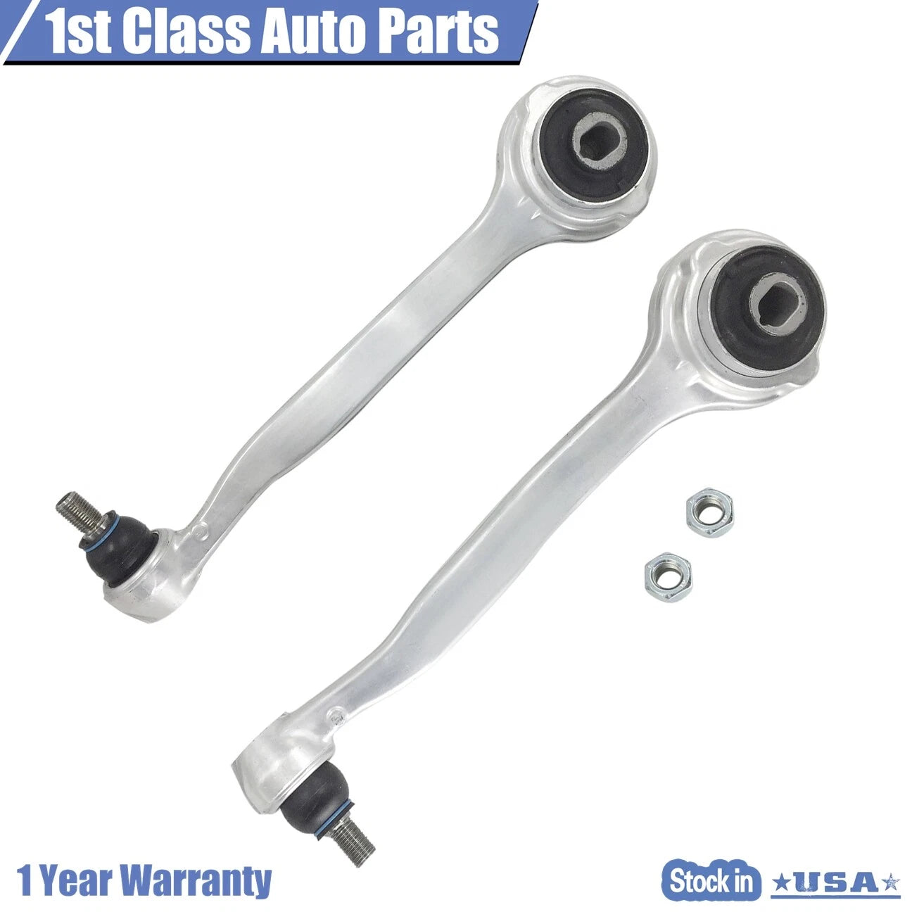 Front Lower Control Arms with Ball Joints for Mercedes Benz C230 C240 C280 (2000–2007)