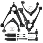 12x Front Upper Lower Control Arm Kit for Chevy Silverado/Sierra (2007–2013)