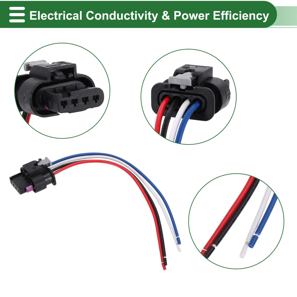 Set of 4 Pin Sensor Wiring Harnesses for Dodge Avenger (2011–2014) No. 05149141AF