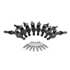 Set of 8 Ignition Coils & 8 Iridium Spark Plugs for Ford Lincoln V8