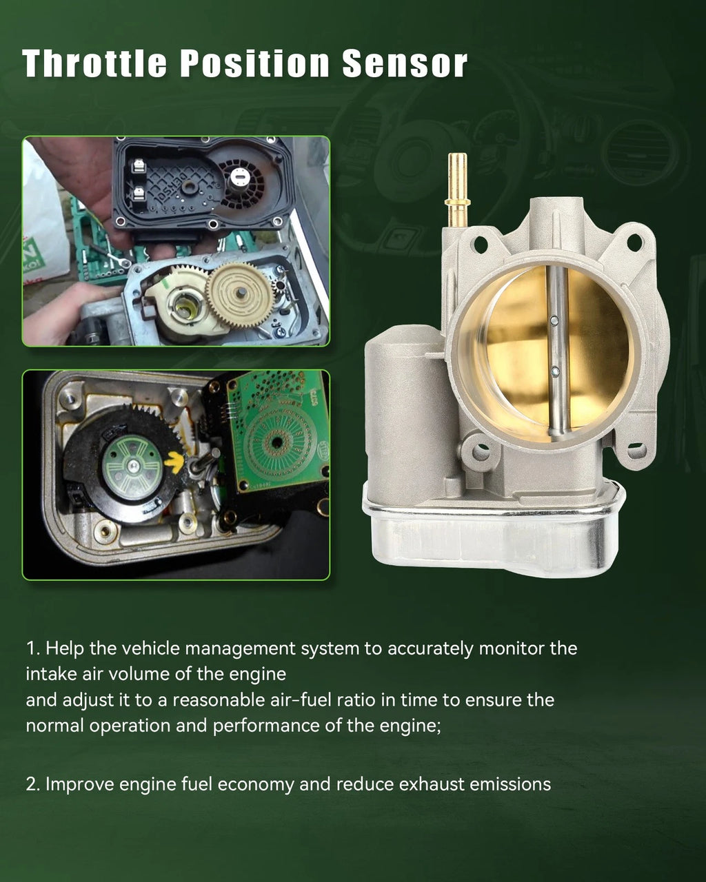 Throttle Body for Chevrolet Cobalt, Colorado, GMC Canyon, Isuzu i-290, i-280 (2005–2012)