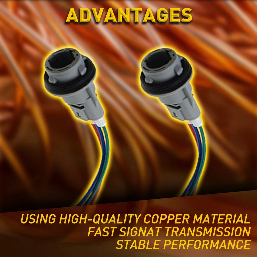 2X Turn Signal Blinker Light Socket Connector for Honda Acura