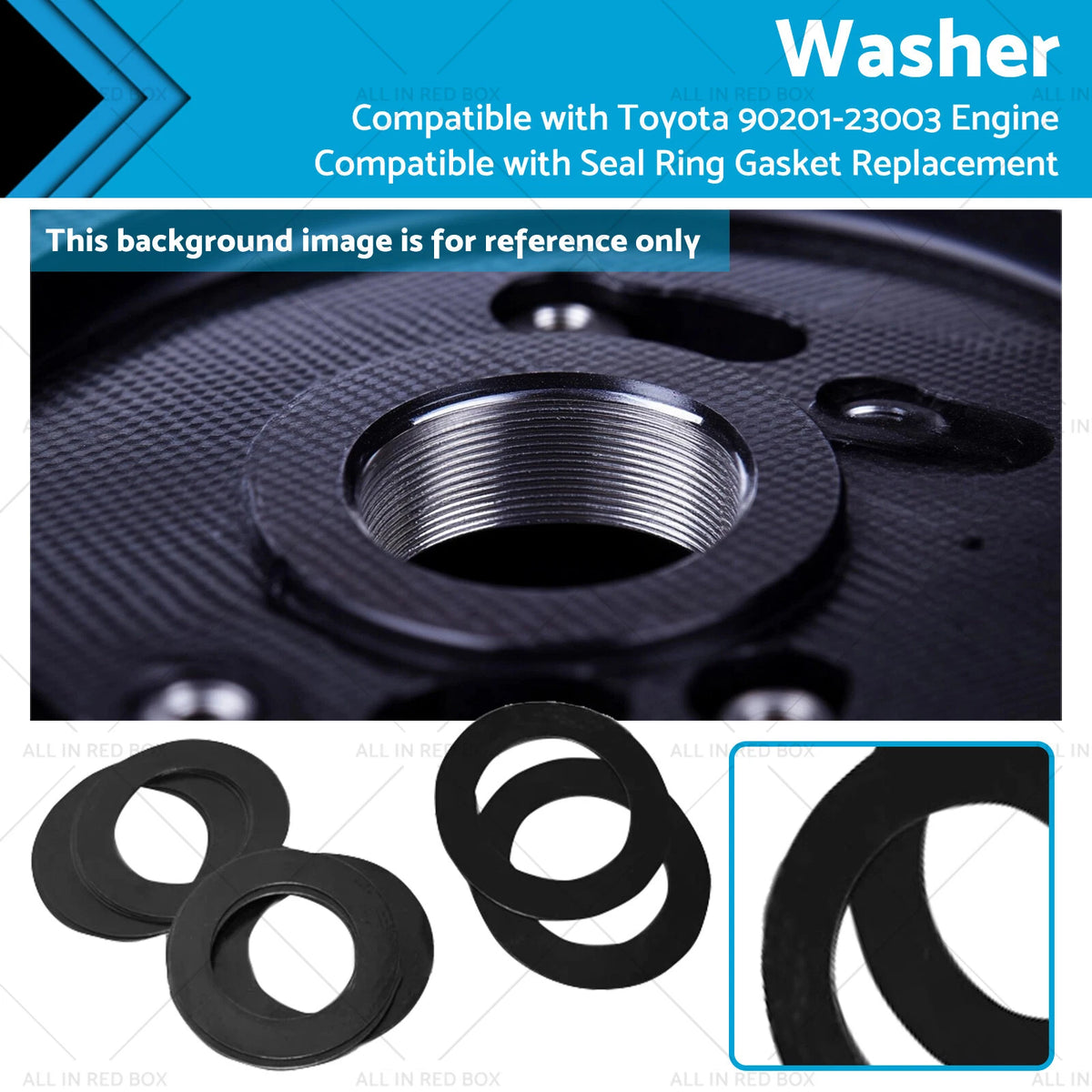 Engine Seal Ring Gasket for Toyota (90201-23003)