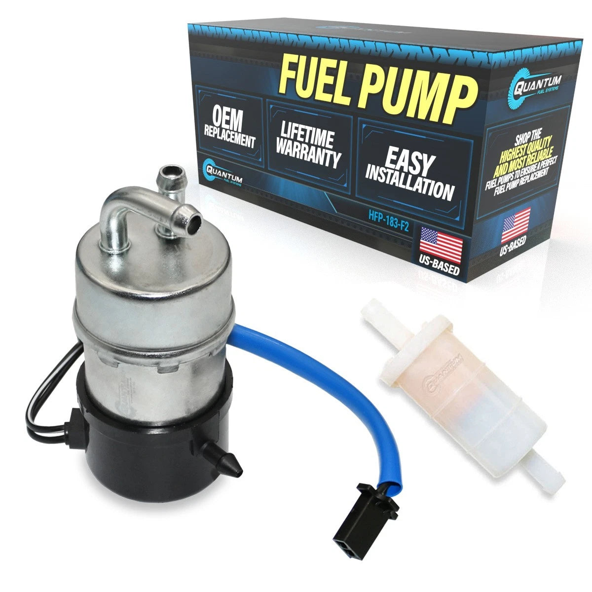 Electric Gasoline Pump + Filter for Yamaha YZF1000R Thunderace (1996–2001)