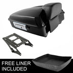 Chopped Trunk Backrest Mount Rack for Harley CVO Street Glide (2014–2026)