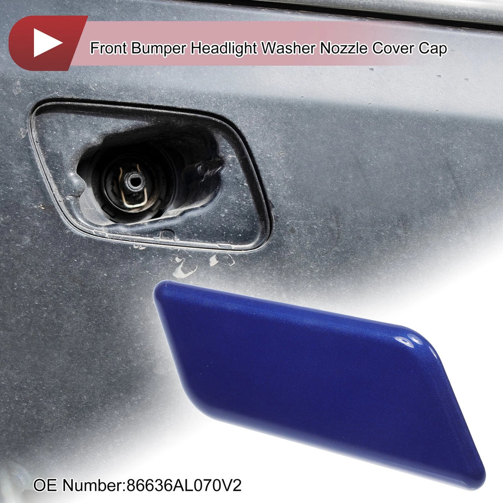 Front Right Washer Nozzle Cover Cap for Subaru Outback (2015–2017) Blue