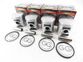 1mm O/S Piston Set 57.4mm Rings Pin Clips for YAMAHA RD500LC YPVS (84-86)