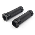 1" Black Cut Handle Bar Hand Grips for Harley VRSC XL XR Dyna Softail (1996–Present)