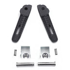 Black Rear Passenger Foot Pegs for BMW S1000RR (2010–2018)