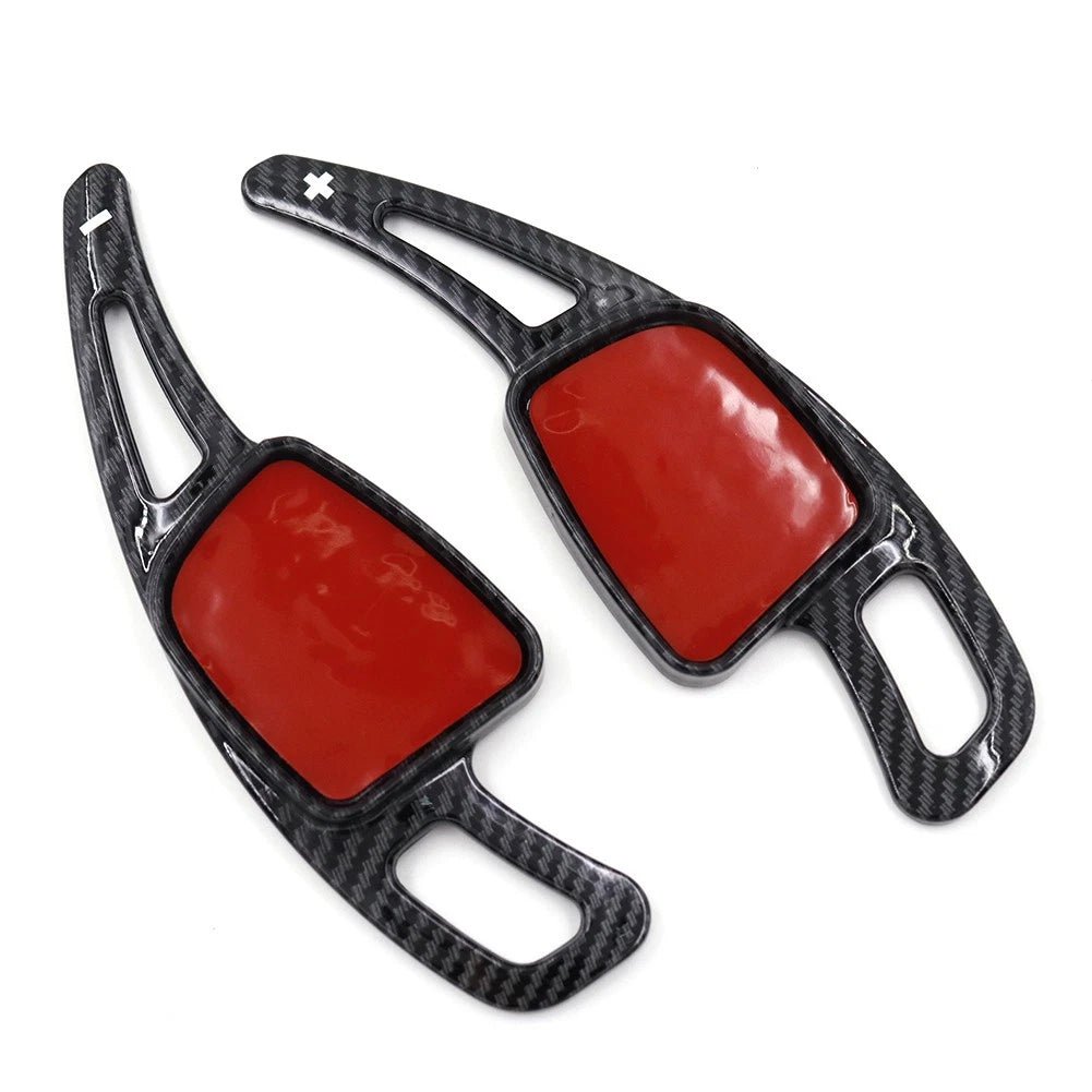 2X Steering Wheel Shift Paddle Shifter Extensions for Audi A3 A4 A5 S3 S4 S5 SQ5 (2013–2020)