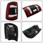 Tail Light for RAM 2500 (2019â2022) Black Driver Side Outer Lamp