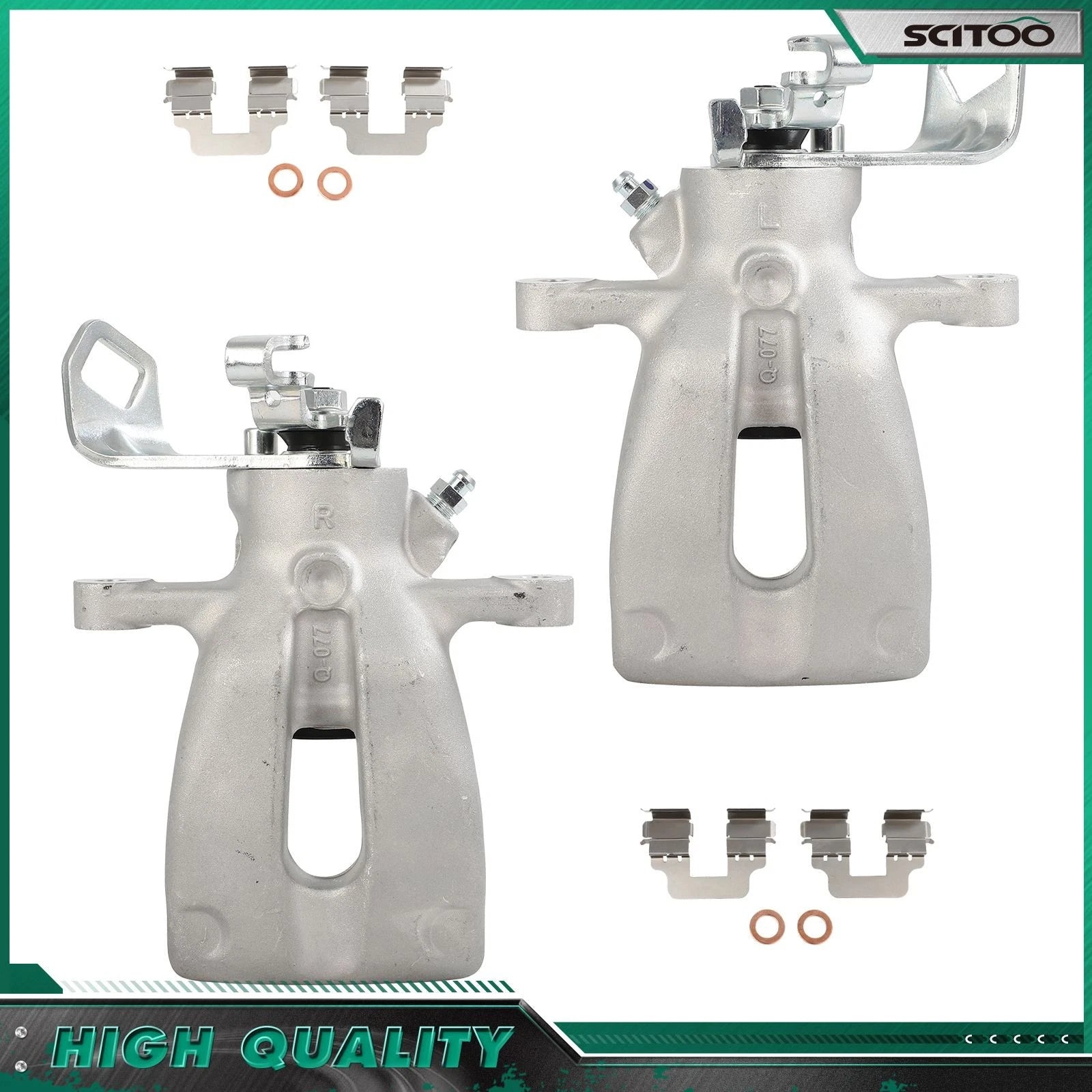 Set of 2 Rear Brake Calipers for Mini Cooper Wagon (2008–2014) R55
