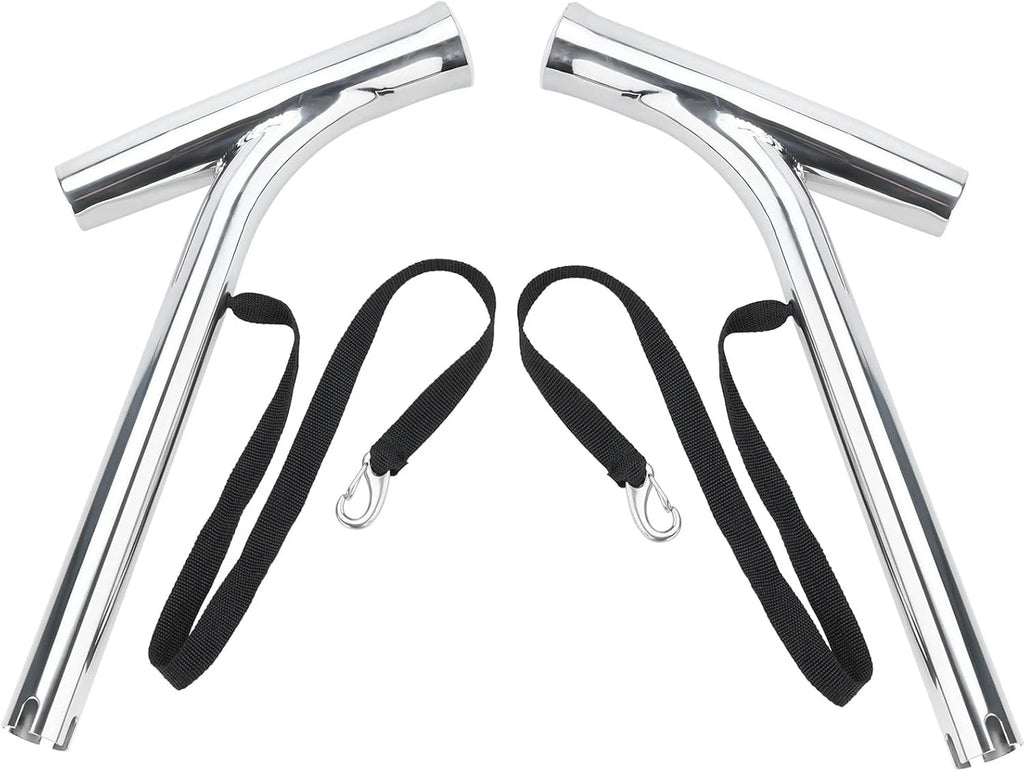 2X Stainless Steel Fishing Rod Holder for Boat (Universal)