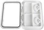 Deck Hatch Access Hatch & Lid for Marine Boat (17-1/4" x 12-3/8")