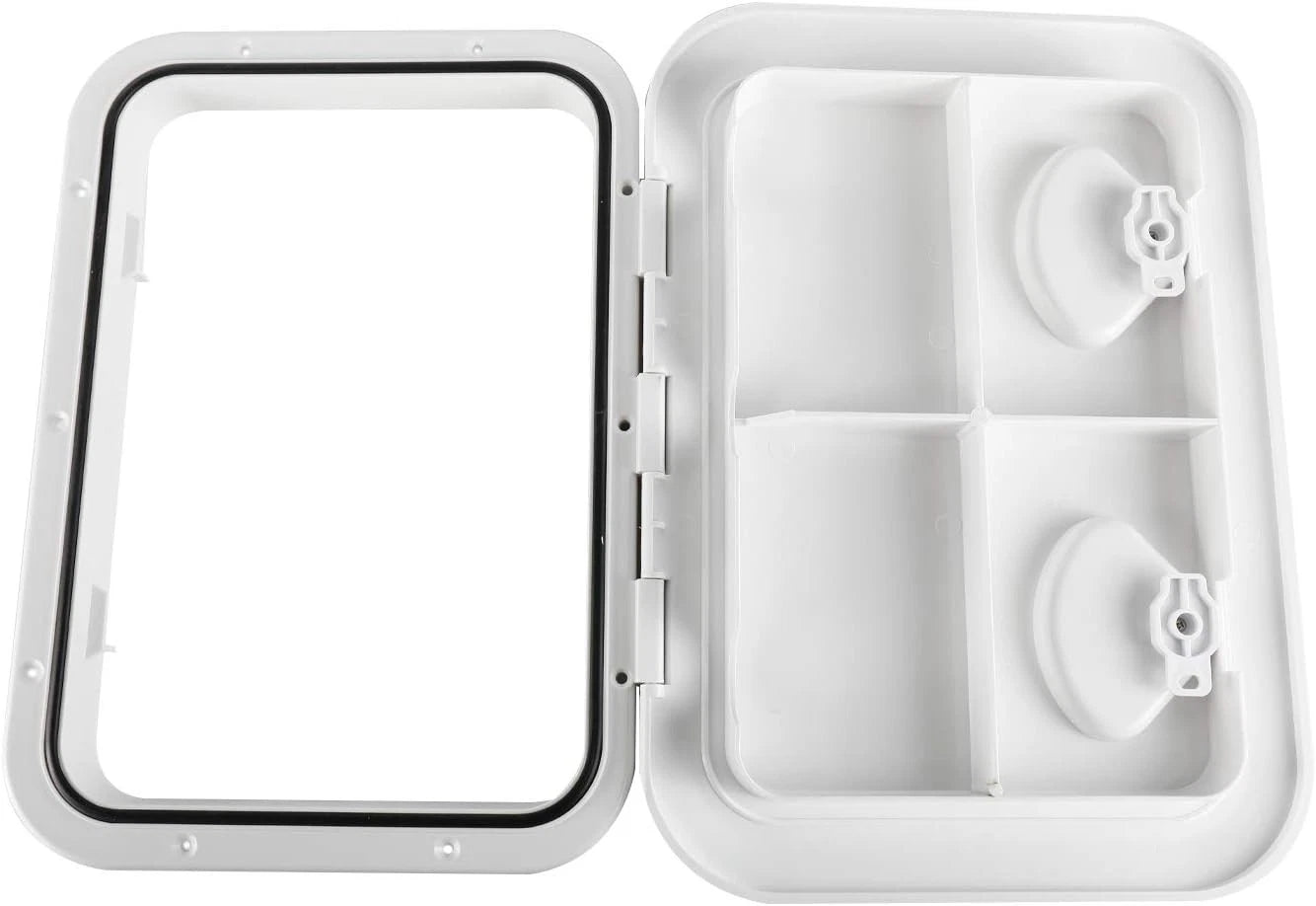 Deck Hatch Access Hatch & Lid for Marine Boat (17-1/4" x 12-3/8")