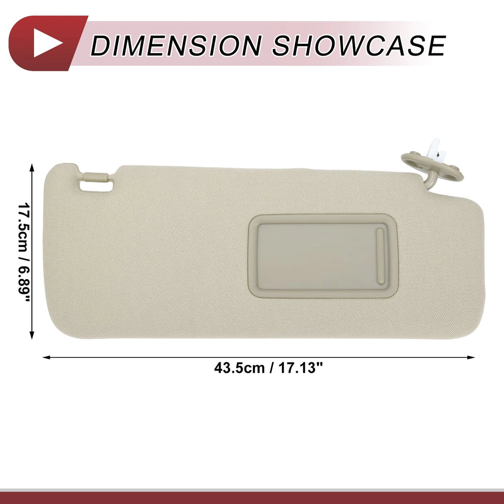 Sun Visor No.74310-35B01-B1 for Toyota 4Runner (2010–2023) Right Side