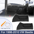 L&R Door Panel Insert Card Leather Cover for Volkswagen Beetle (1998–2010)
