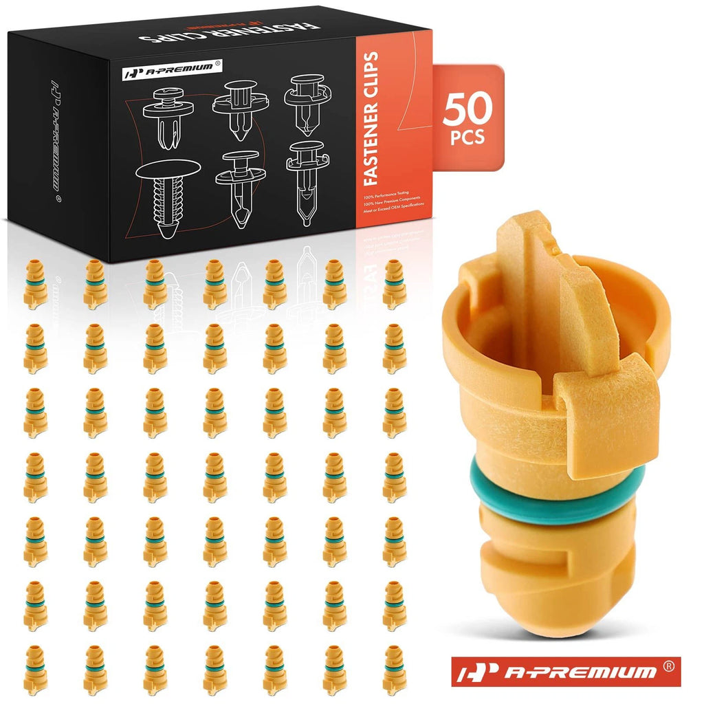 50x Engine Oil Drain Plug Retainer Clips for Ford F-150