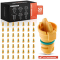 50x Engine Oil Drain Plug Retainer Clips for Ford F-150
