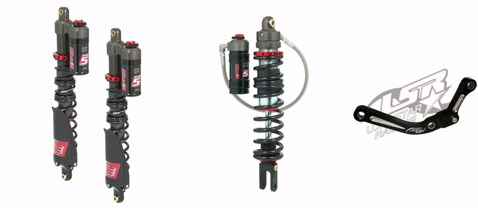 ELKA Stage 5 Shocks for Honda TRX 450R (2004–2009)