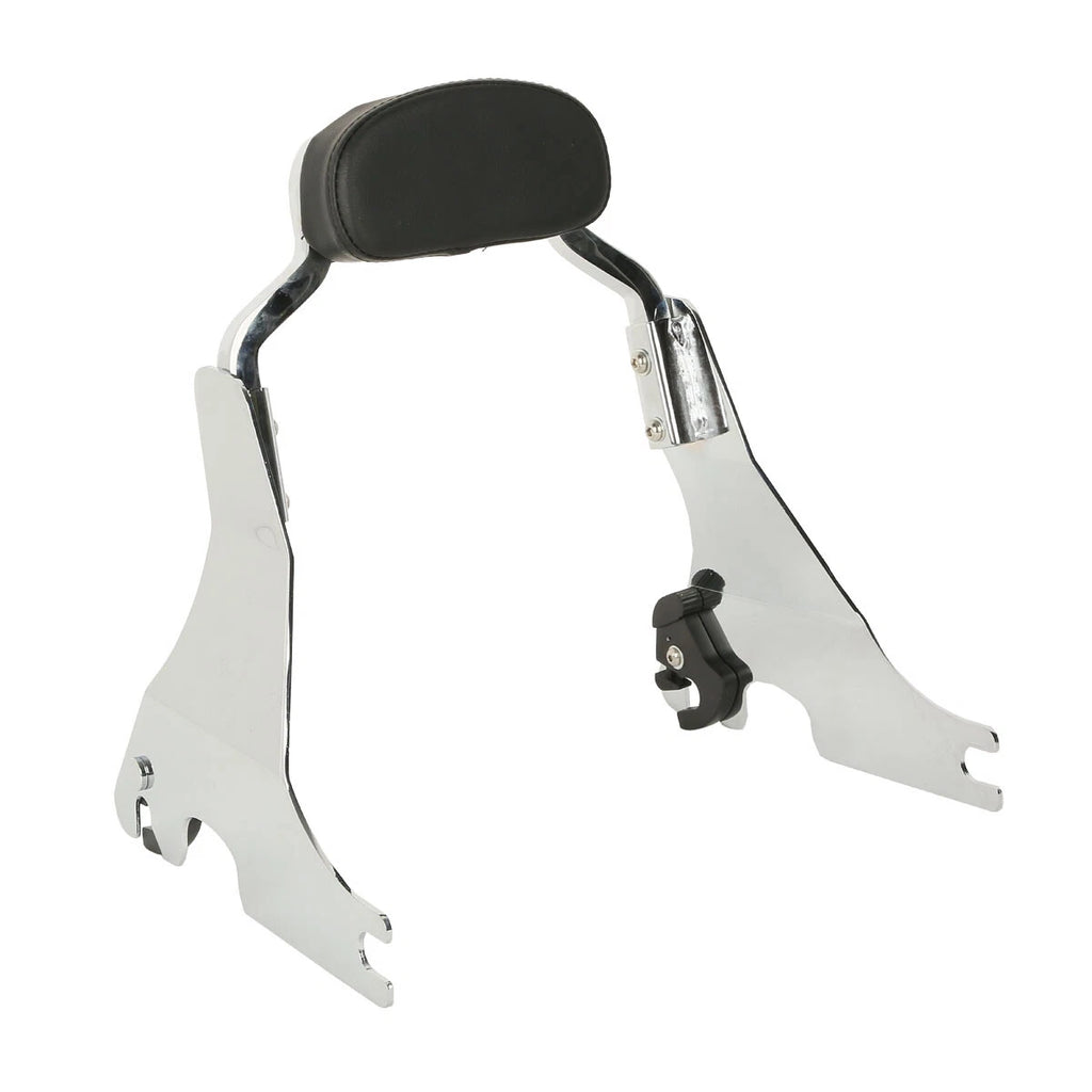 Chrome Sissy Bar Short Passenger Backrest for Harley Sportster 1200 (2004–2022)