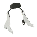 Chrome Sissy Bar Short Passenger Backrest for Harley Sportster 1200 (2004–2022)