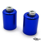 Blue Bar Ends for Kawasaki Ninja 250 500 ZX600 ZX6 636 ZZR600 ZX6R ZX6RR