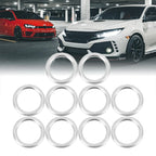 10pcs M14 Oil Drain Plug Gaskets for Audi S4 A4 Q5 (N-013-815-7)