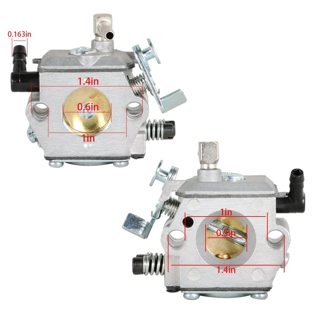 Carburetor Kit WT16B for Tillotson HU 40D Chainsaw (028 WB AV Super WoodBoss)