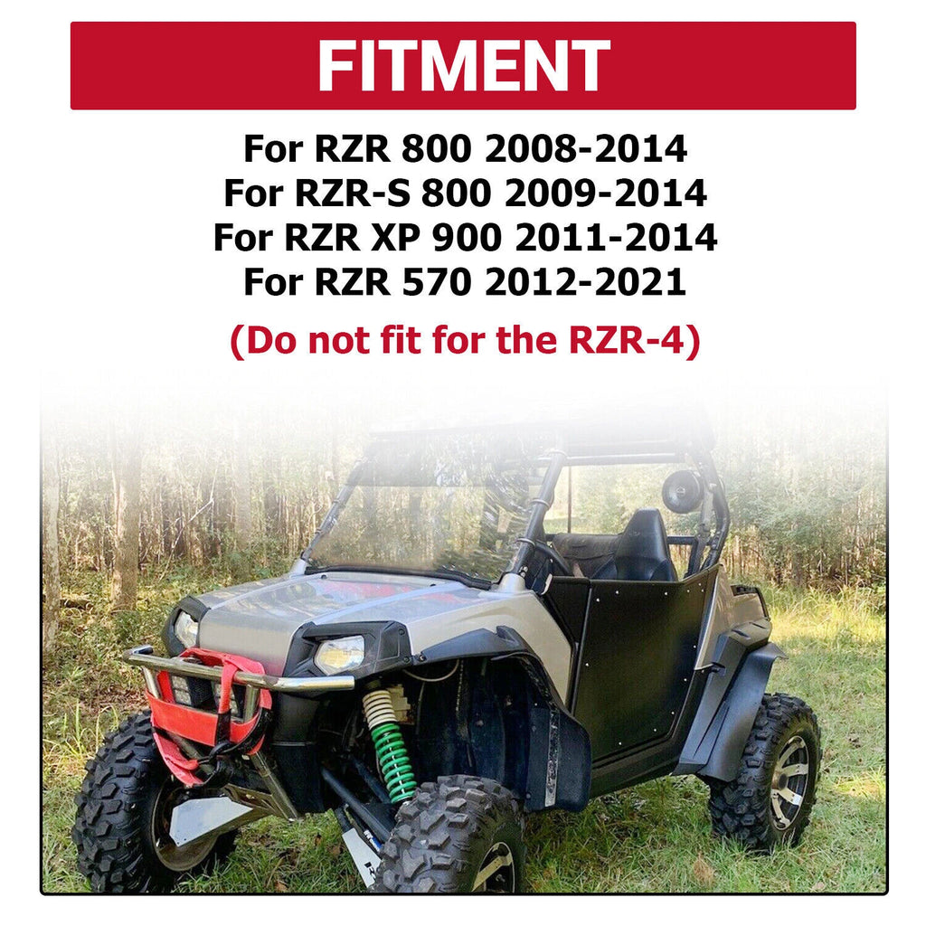 Complete Door Set for Polaris RZR/RZR-S XP 570 800 900 (2008–2021)