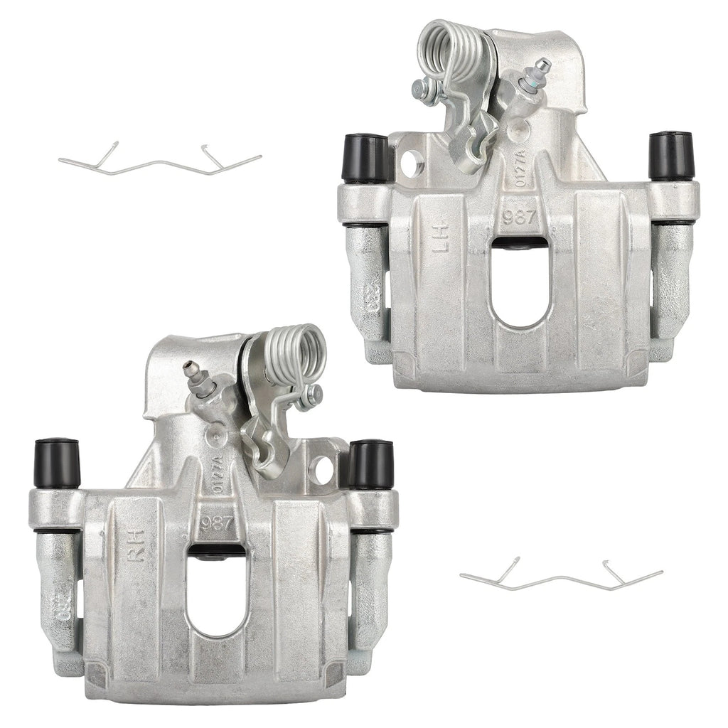 Set of 2 Rear Brake Calipers for Mazda 3 (2009–2013)