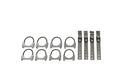 2.5" Dual Exhaust Kit for GM G Body (1978–1988) No Muffler Rear Exit SW Tip