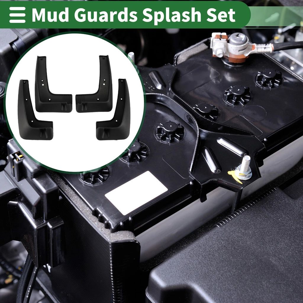 Mud Flaps Splash Guards for Kia KX5 (2016–2021) W/ Mount Accessories