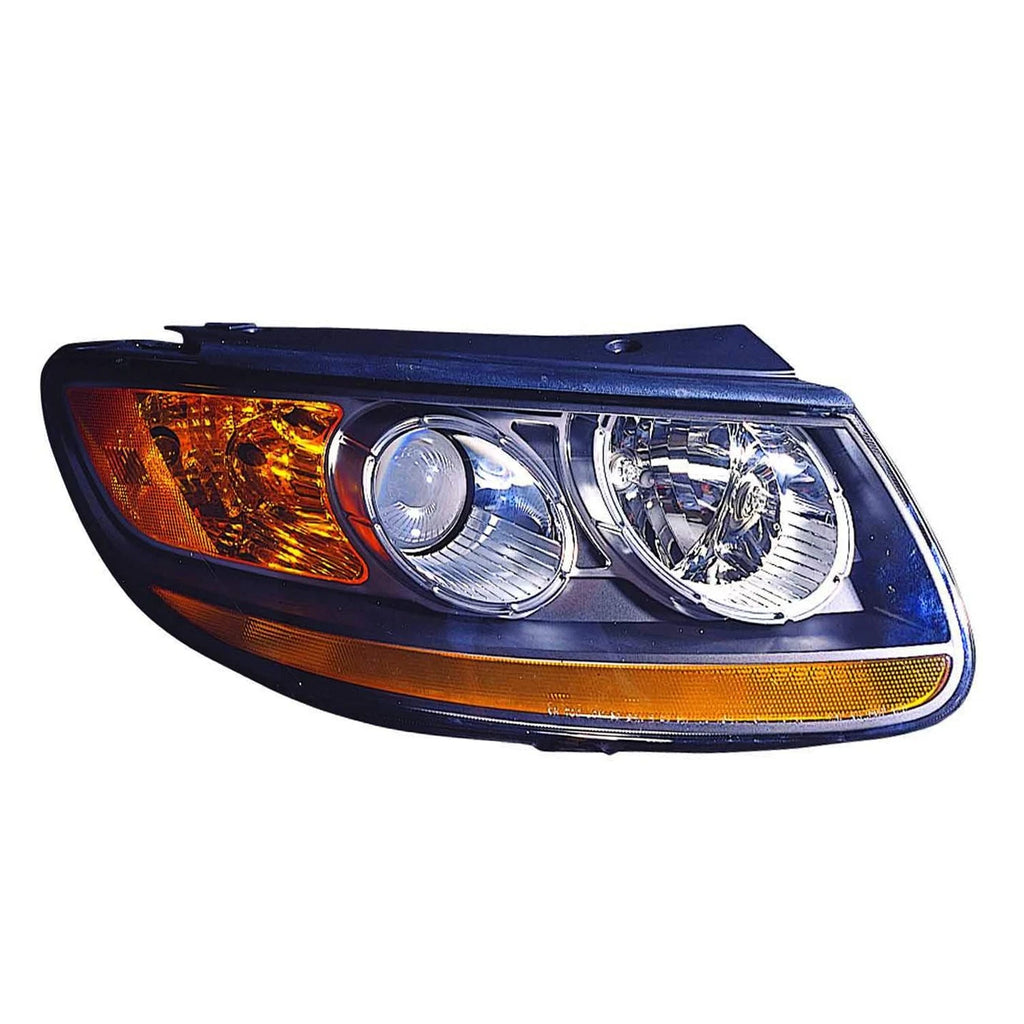 Passenger Side Headlight Assembly with Orange Reflector for Jeep Renegade (2015–2021)