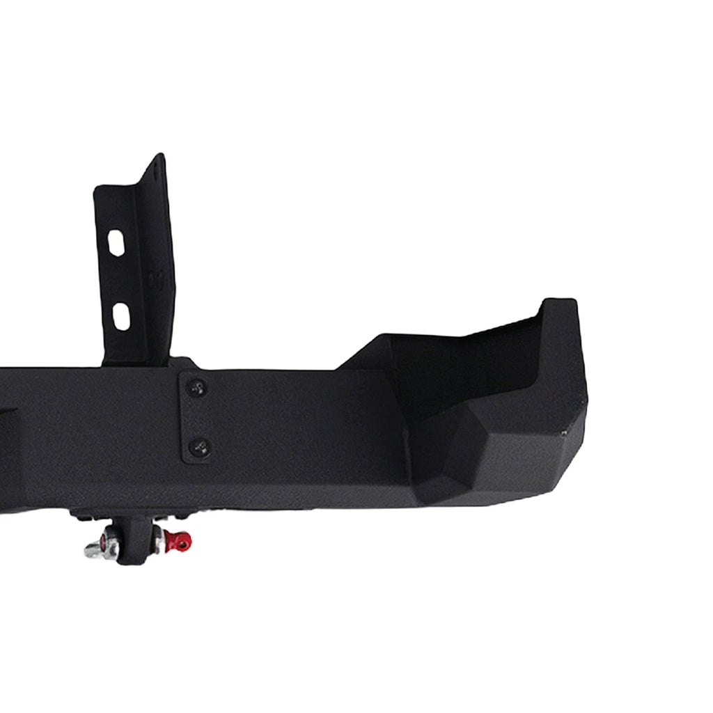 Powder Coated Steel Rear Bumper with LED Lights for Toyota Tacoma (2016–2023)
