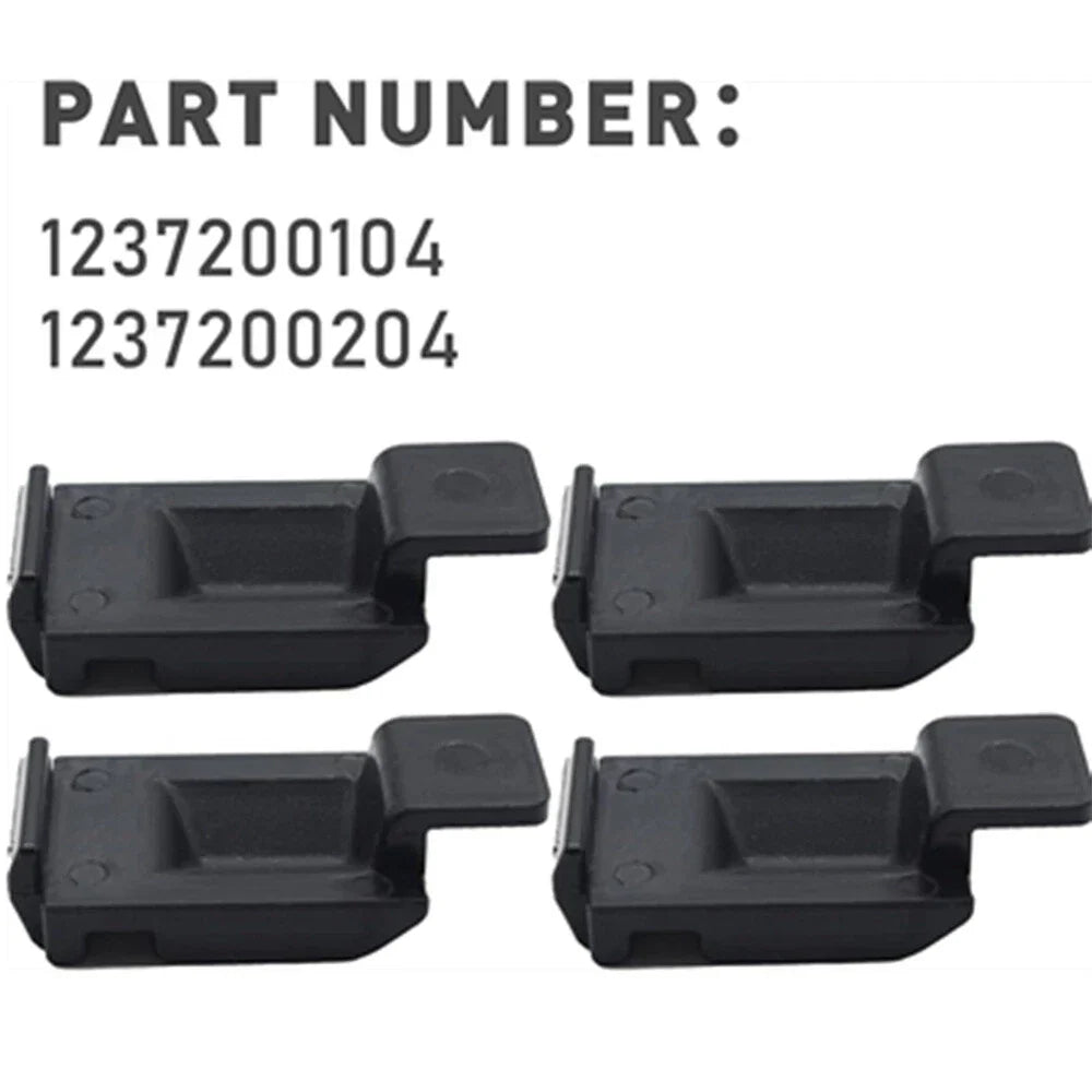 4 Pcs Door Lock Striker for Benz W123 240D 280E 300D (1976-1985)
