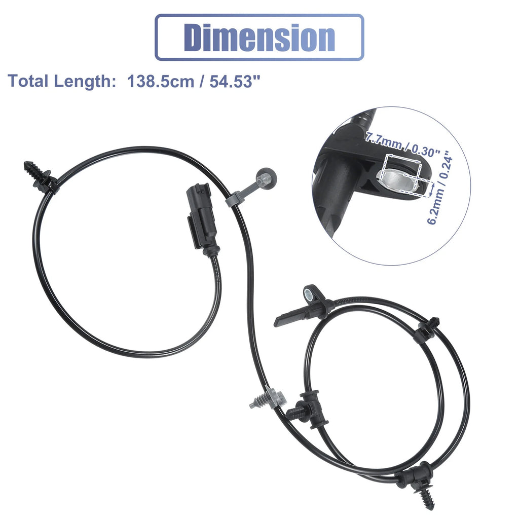 Rear Left ABS Wheel Speed Sensor No. CT4Z2C190C for Ford Edge (2011–2014)
