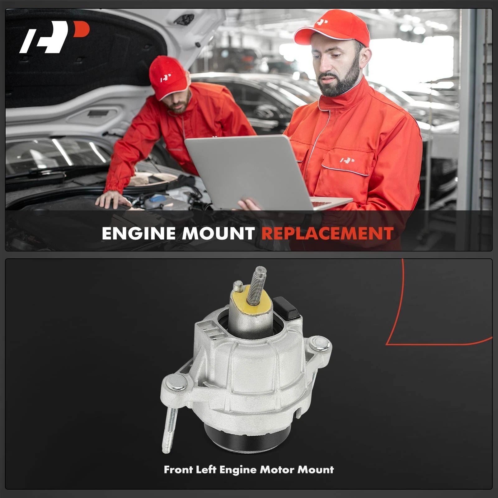 Front Left Engine Motor Mount for Chevrolet Corvette (2014-2019)