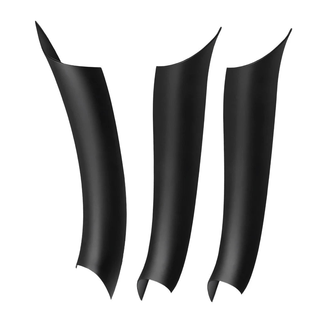 Set of 3 Interior Door Pull Handle Covers for BMW X5 X6 (2014–2018)