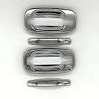 2dr Door Handle Cover Set for Chevy Silverado (1999–2006) Chrome