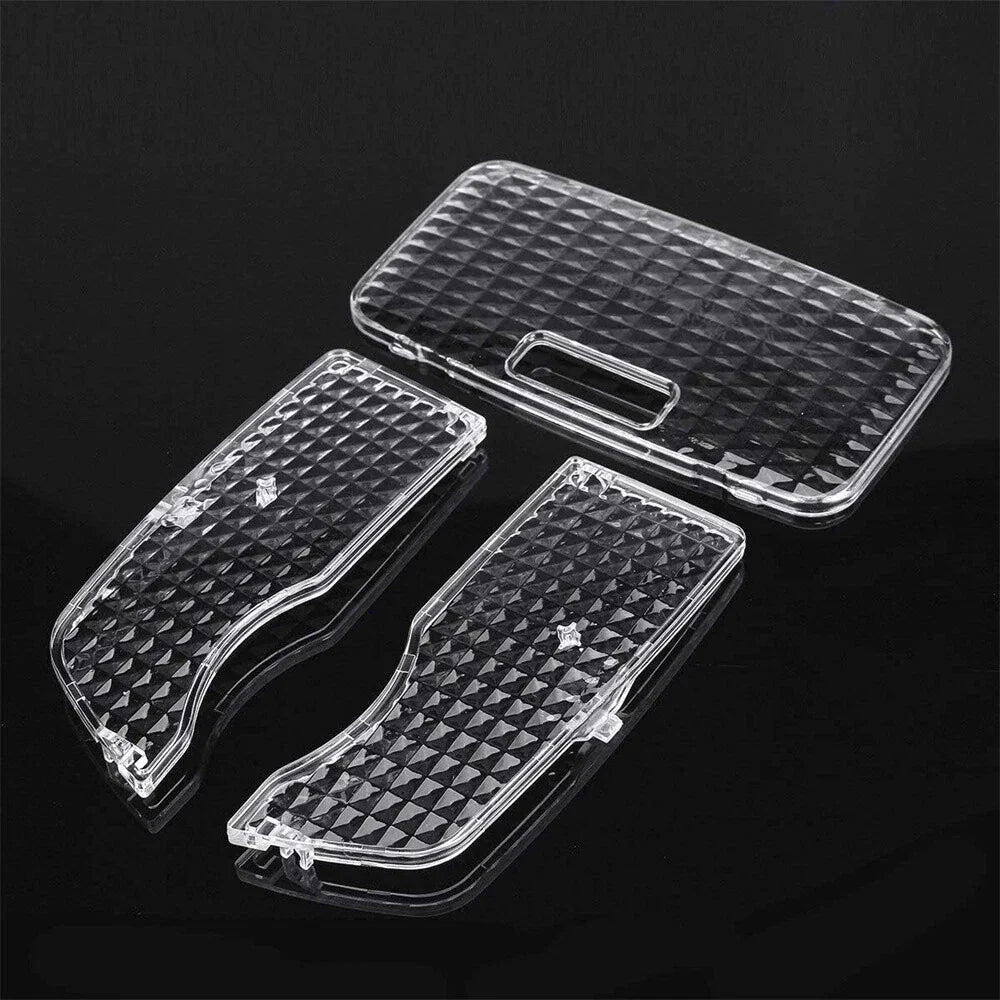 3 x Clear Interior Map Dome Light Lens Covers for Toyota Prius (2010-2015)