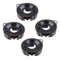 4X Electric Trailer Backing Plate Brake for Dexter Axle (23-450, 12-1/4" x 3-3/8")